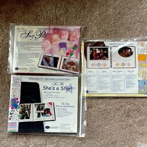 Creative Memories Snap Pack and She's a Star Kit